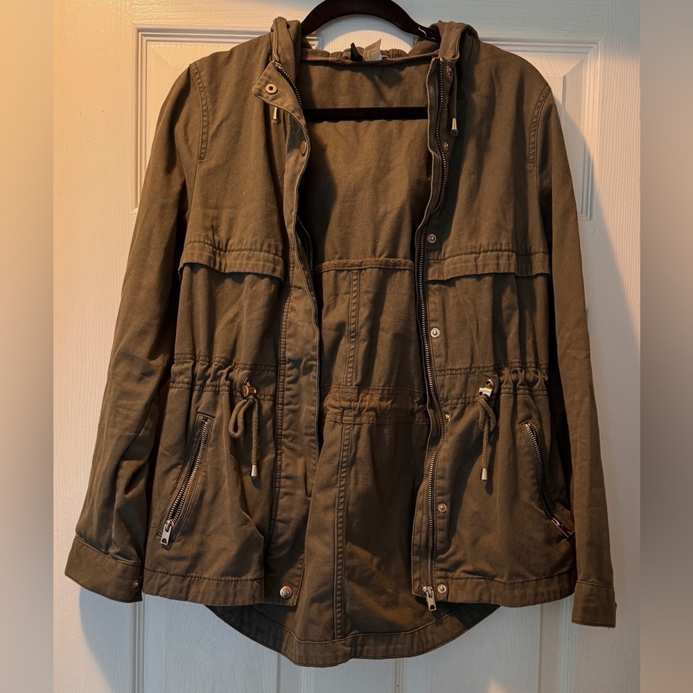 H&M DIVIDED Army Green Jacket